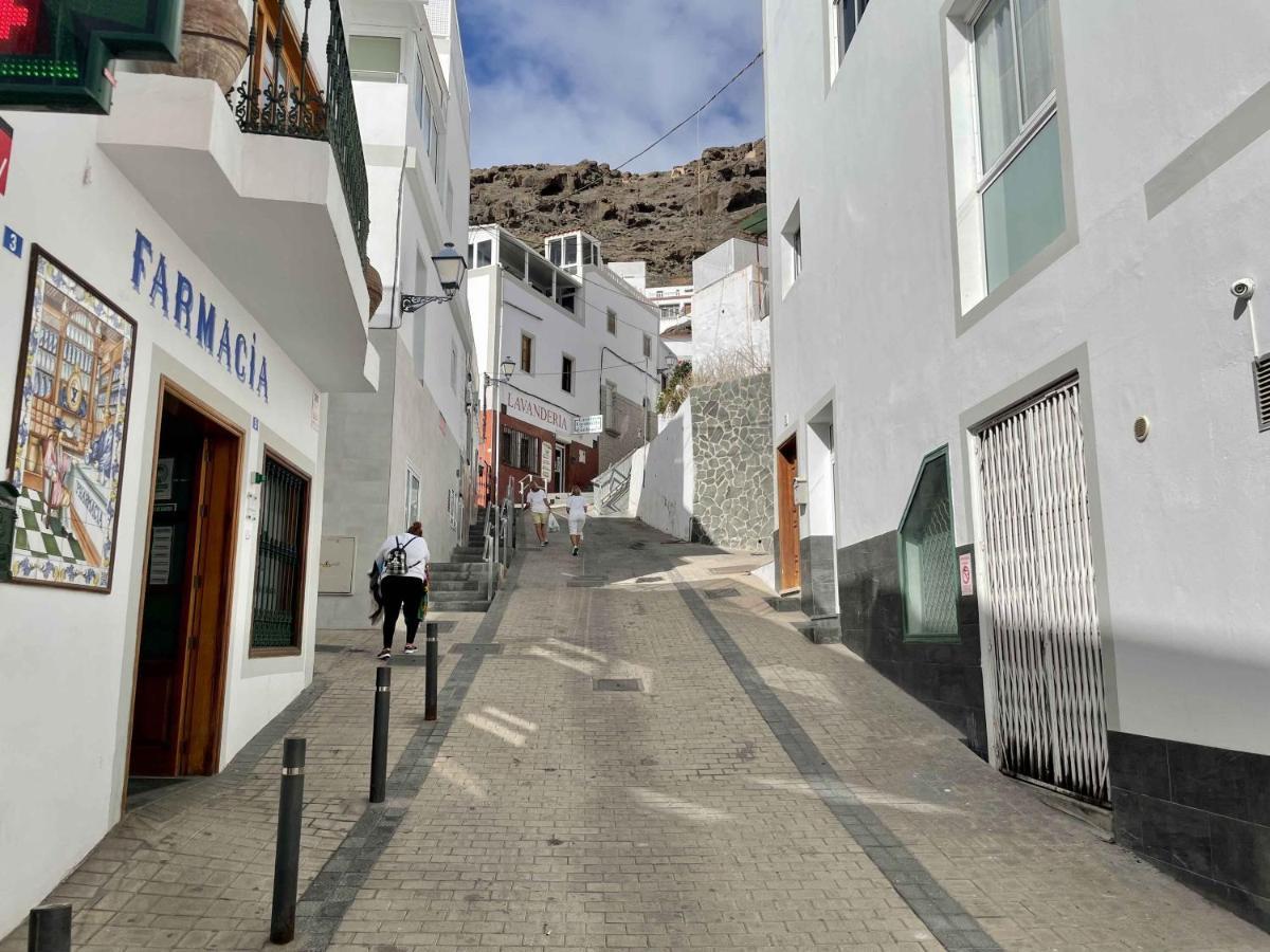 Apartmán Apartamento Rivera Del Mar Puerto De Mogan Exteriér fotografie