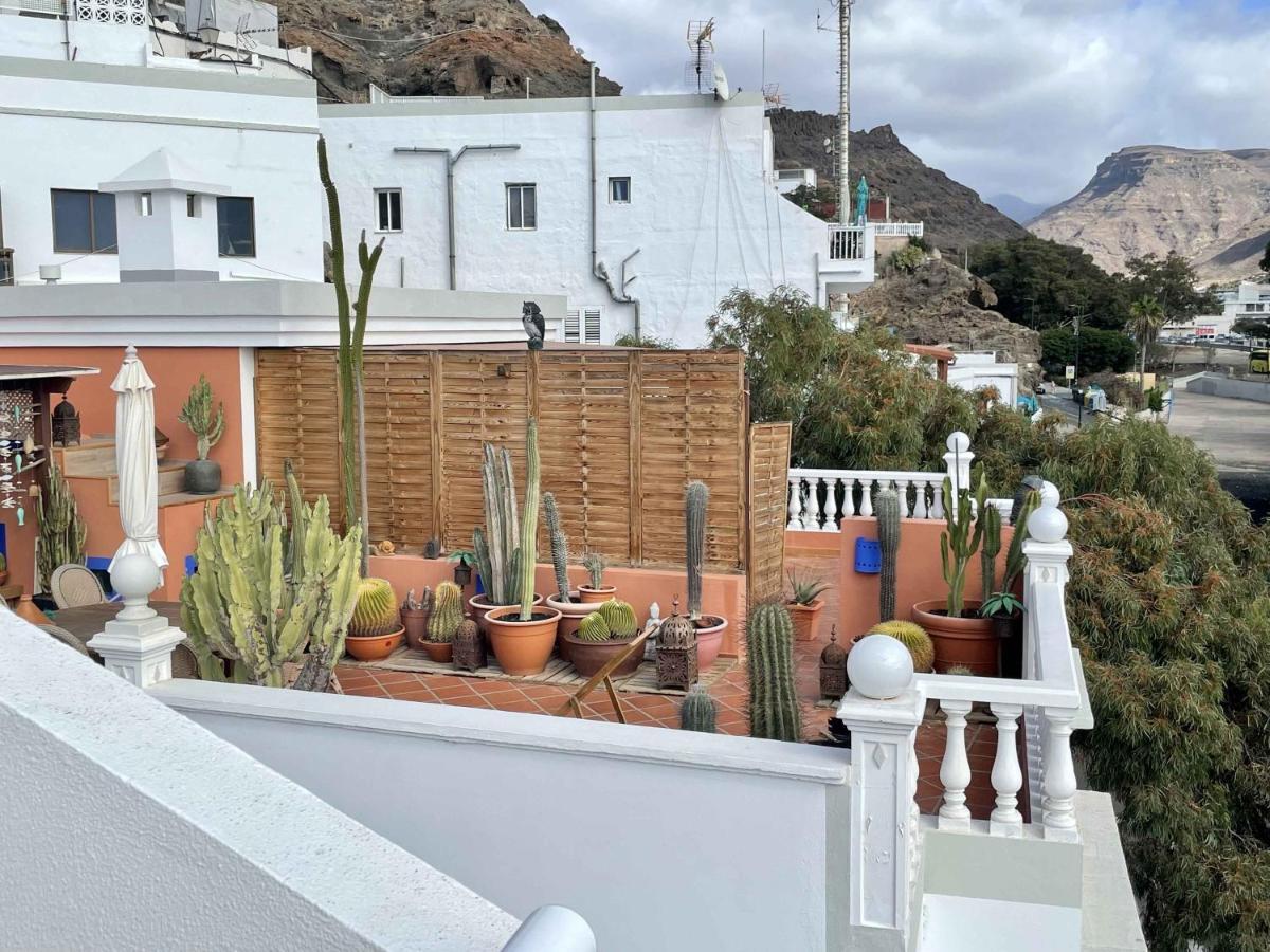 Apartmán Apartamento Rivera Del Mar Puerto De Mogan Exteriér fotografie